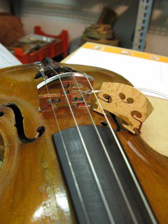 DELTATECH CREATES APPLICATIONS FOR THE MONITORING OF STRESS OF PAGANINI VIOLIN