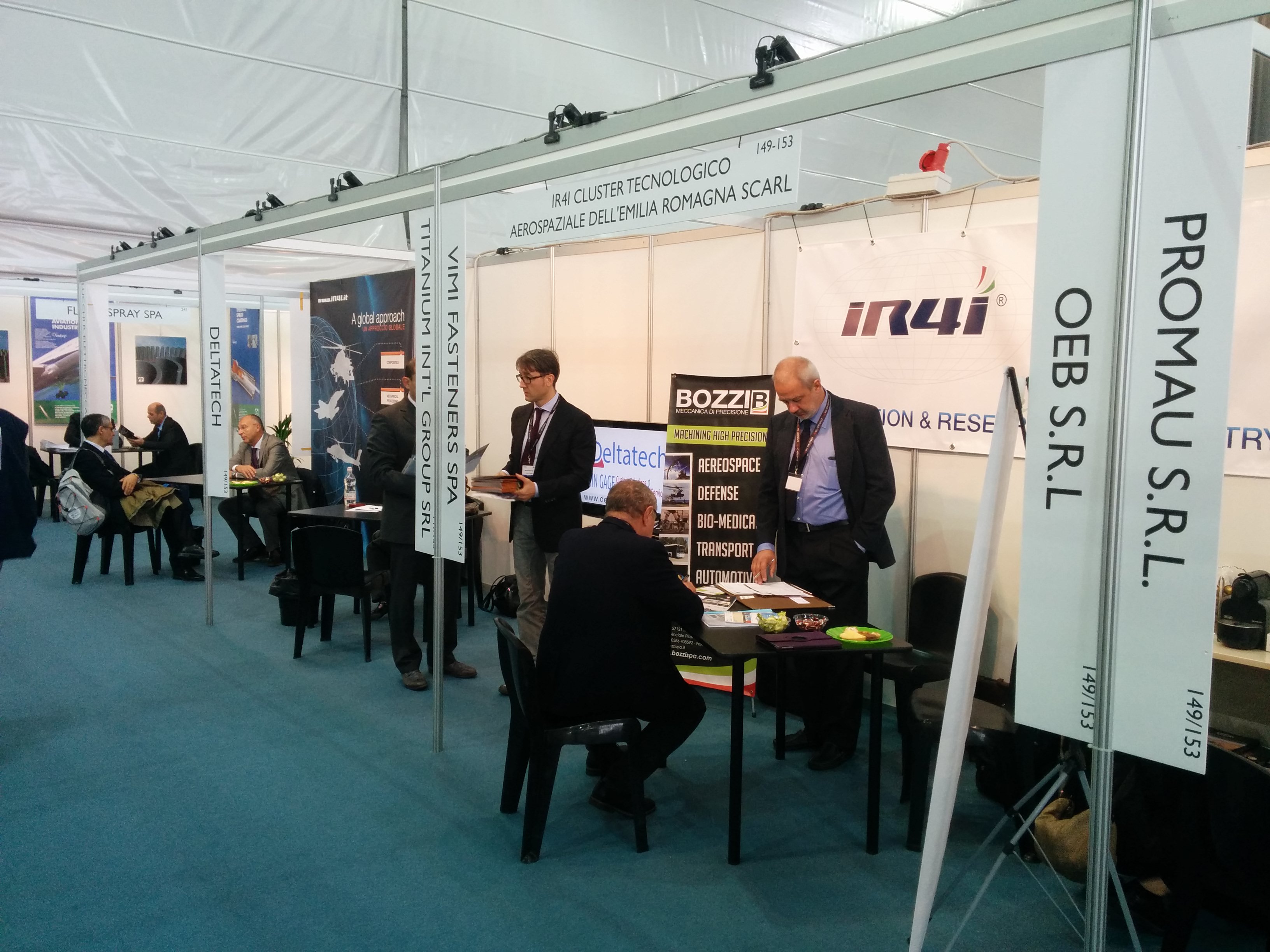 IL CLUSTER ALLA FIERA AEROSPACE DI TORINO: ESPERIENZA DA RIPETERE