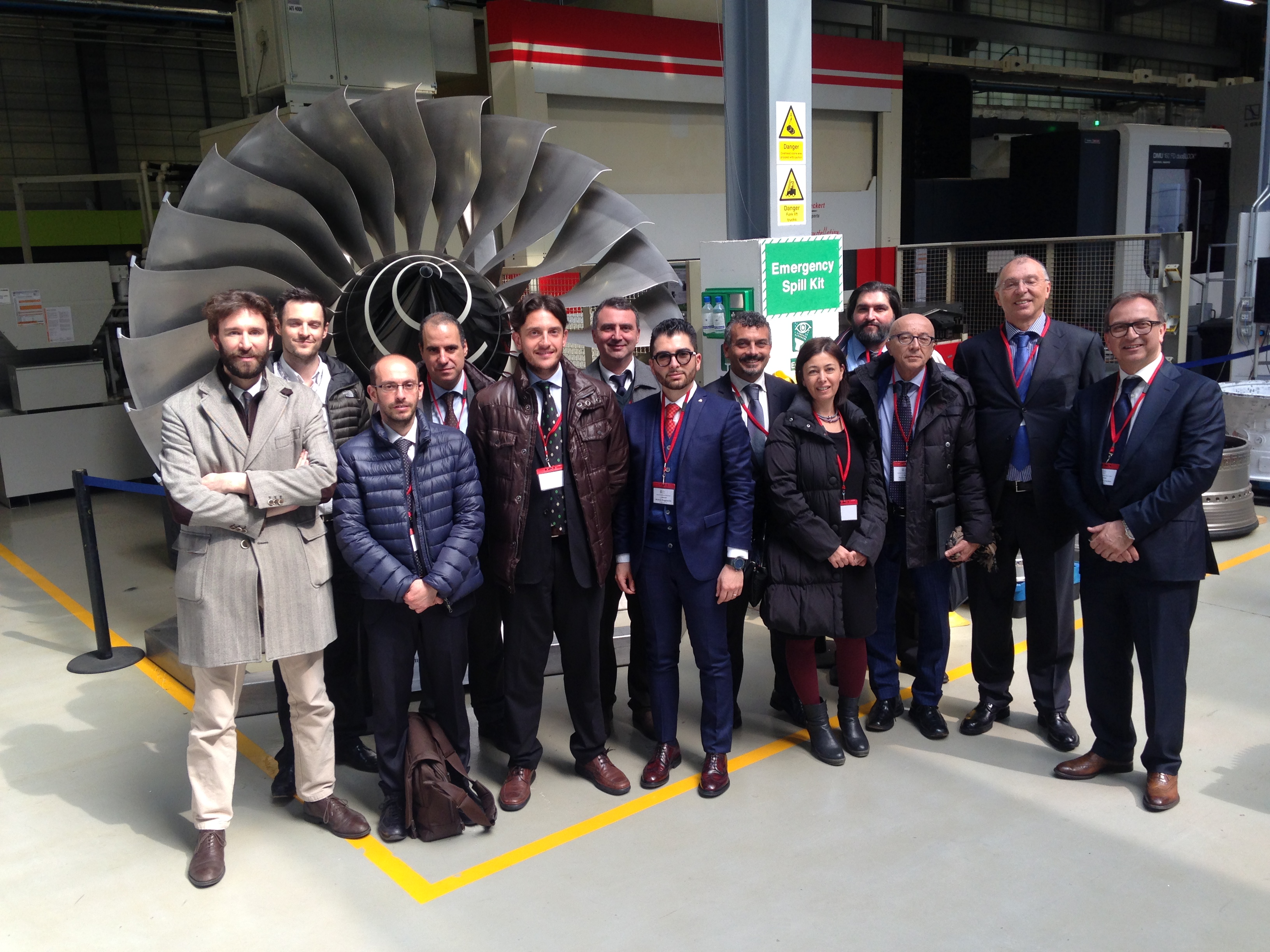 IL CLUSTER IR4I IN VISITA ALL'AMRC